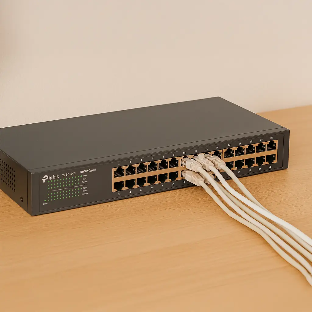 TL-SG1024D | SWITCH 24 PUERTOS RACK GIGABIT TP LINK
