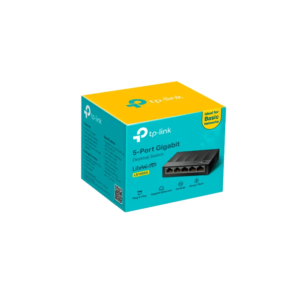 LS1005G | SWITH 5 PUERTOS GIGABIT