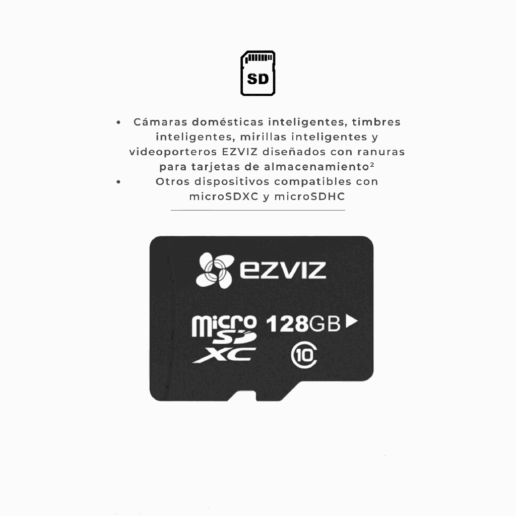 MEMORIA MICRO SD 128 GB YIZVIZ