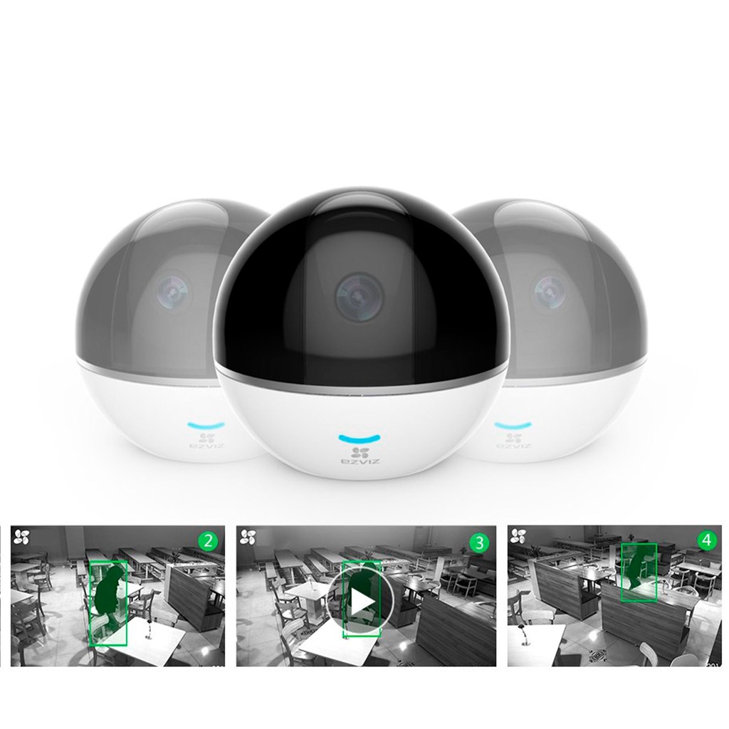 32WFR | CAMARA IP WIFI C6TC 1080 SONRIENTE, AUDIO BIDIRECCIONAL TIPO PTZ 360
