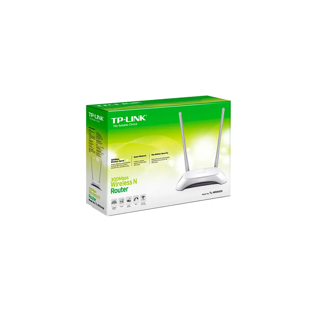 TL-WR840N | ROUTER INALAMBRICO DE 300MBP 