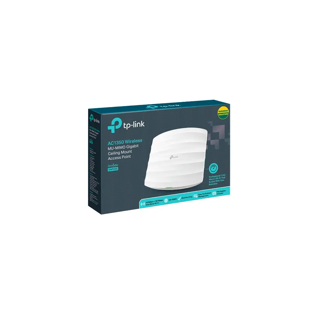 EAP-225 | ACCES POINT 450MBPS EN 2.4GHZ Y 867 MBPS EN 5GHZ TOTAL 1350 MBPS