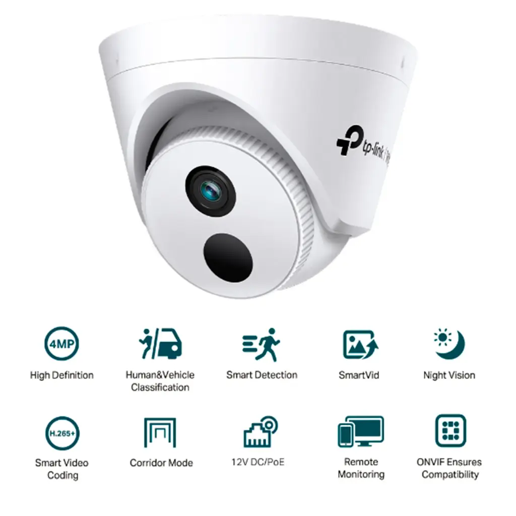 VIGI C440I(2.8mm)	Cámara IP Torreta 4MP