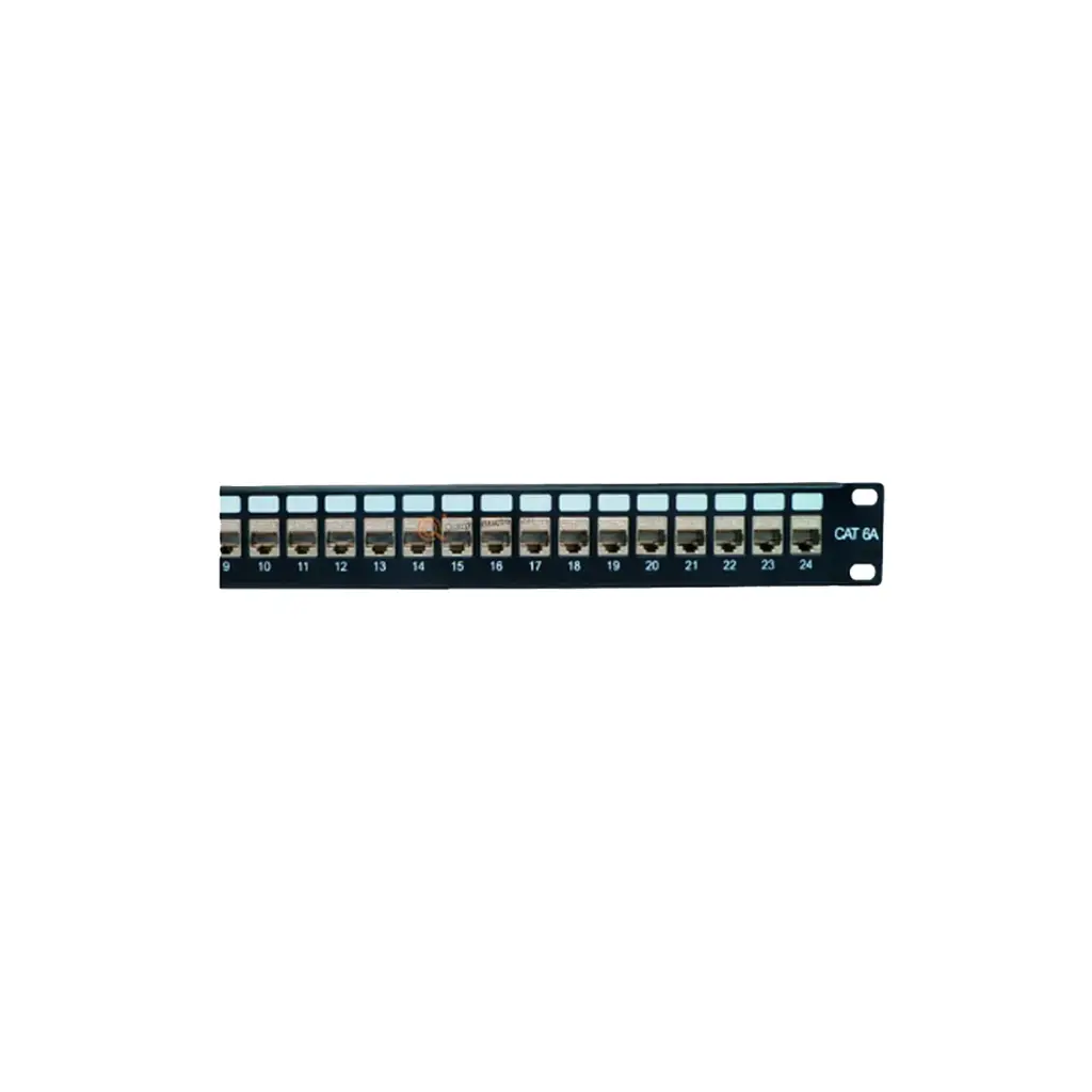 NPP6A24-1624 | PATCH PANEL CAT 6A 24 PUERTOS 1U