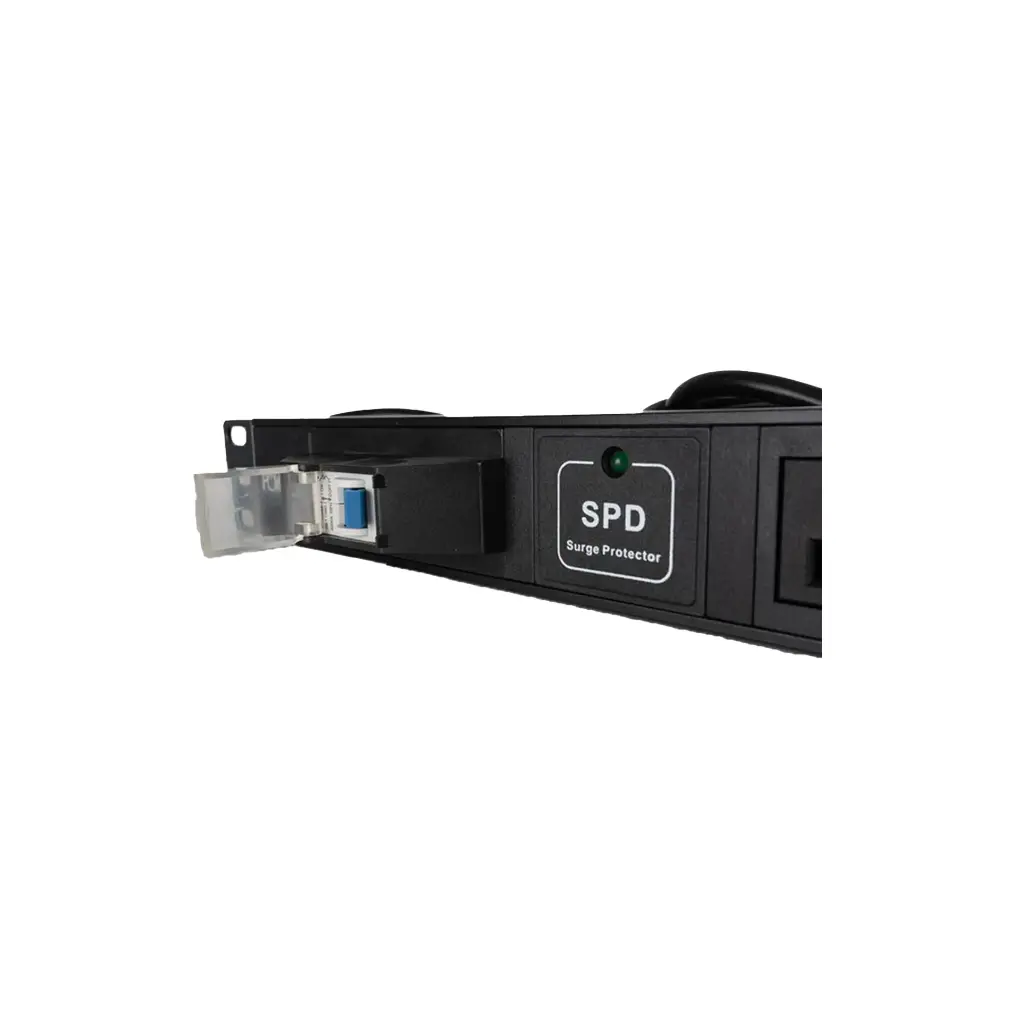 NMULT-2289 | MULTITOMA TIERRA AISLADA 6 SALIDAS RACK PDU HORIZONTAL