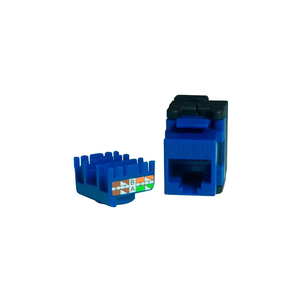 NJA6-0601 | JACK CAT 6 UTP AZUL POWEST