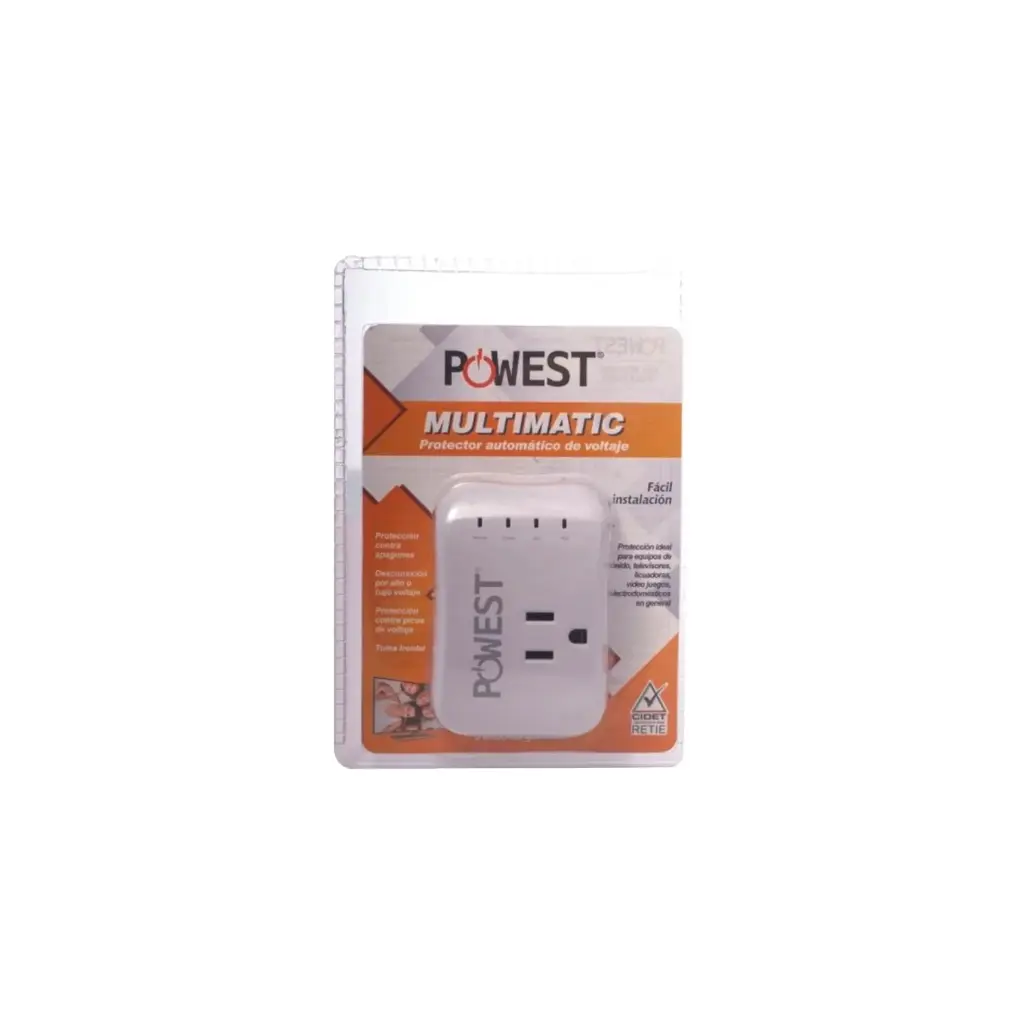 NPRMUL-7280 | PROTECTOR DE VOLTAJE 120V 10A MULTIMATIC 