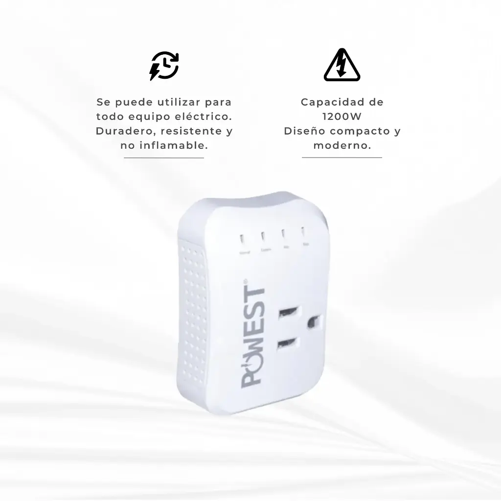 NPRMUL-7280 | PROTECTOR DE VOLTAJE 120V 10A MULTIMATIC 