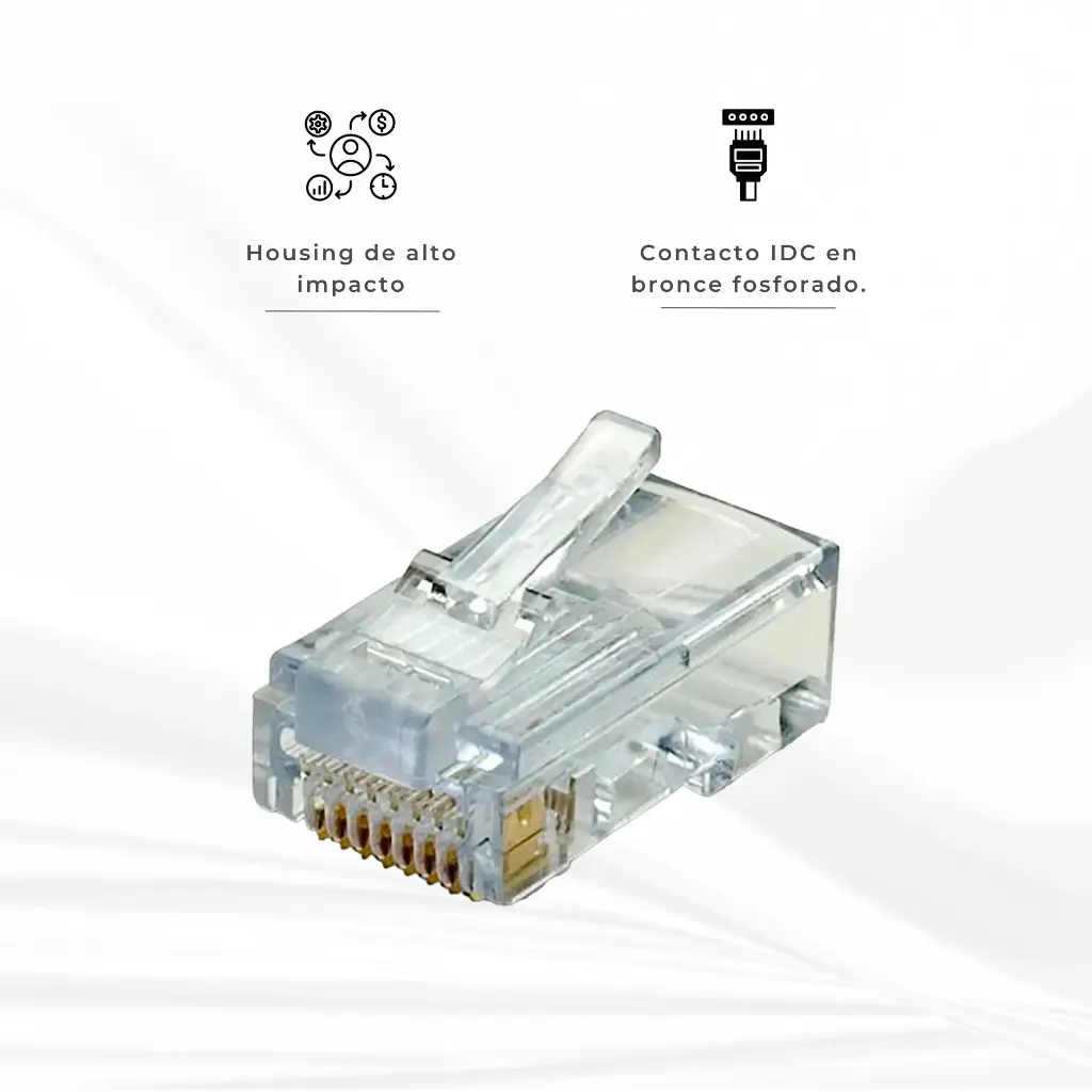 NRJ6-0602 | RJ 45  CAT 6 POWEST