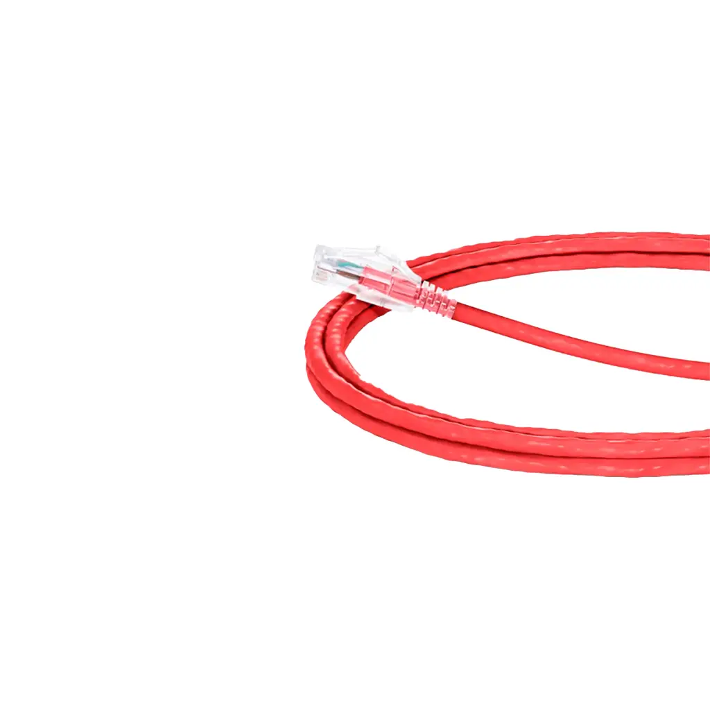 NPC67R-2607 | PATCH CORD CAT 6 7FT ROJO