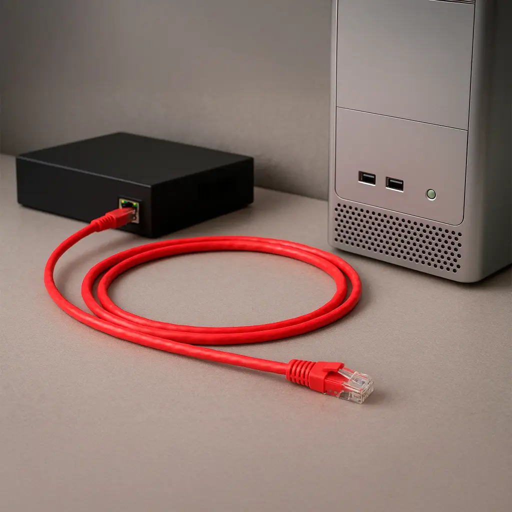 NPC67R-2607 | PATCH CORD CAT 6 7FT ROJO