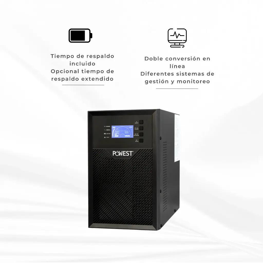 NUOLT-7283 | UPS ONLINE 3KVA TITAN3KVA 