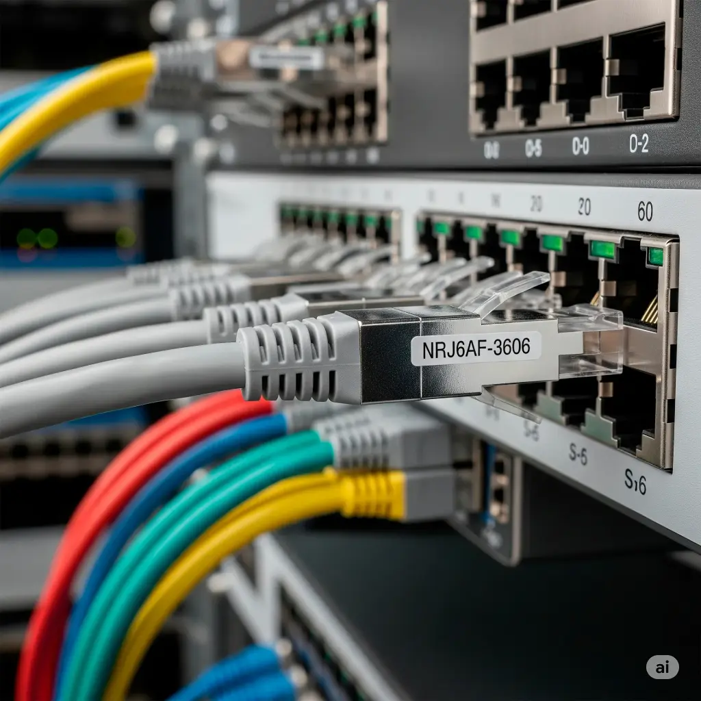 NRJ6AF-3606 | CONECTORES RJ45 CAT 6A FTP BLINDADOS 