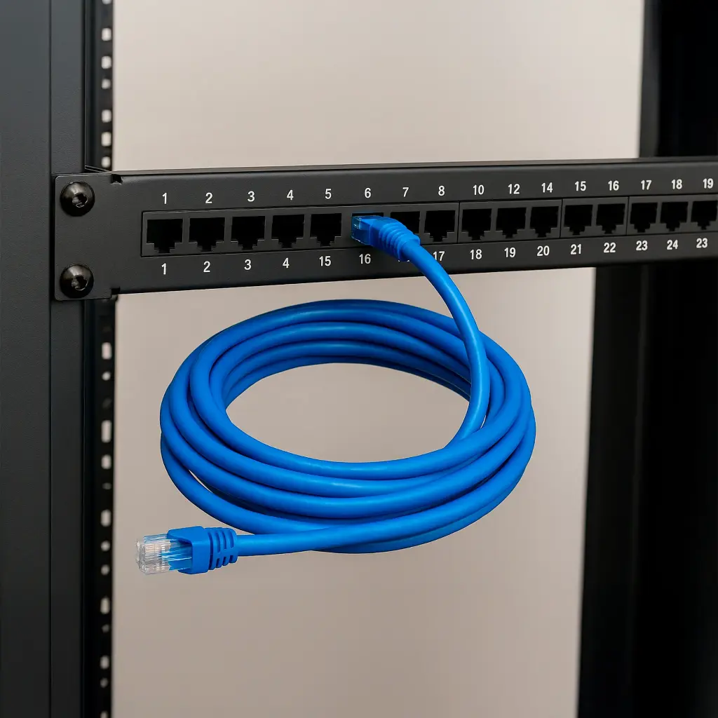 6A10AU-4610 | PATCH CORD UTP CAT6A 10FT AZUL