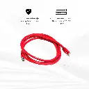 NPC6A10R-3610 | PATCH CORD U/FTP CAT 6A 10FT ROJO