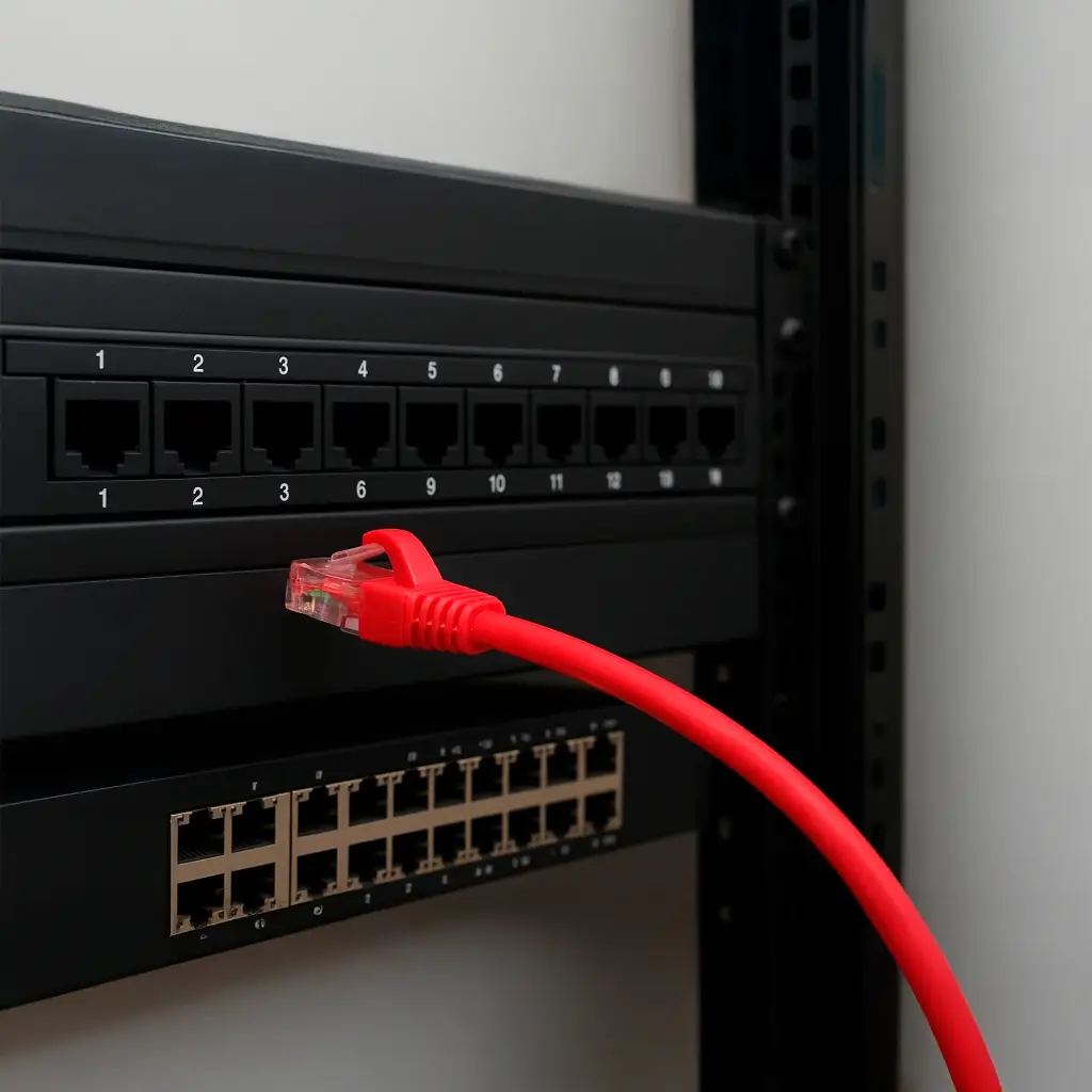 NPC5E3R-1503 | PATCH CORD CAT 5E 3FT ROJO