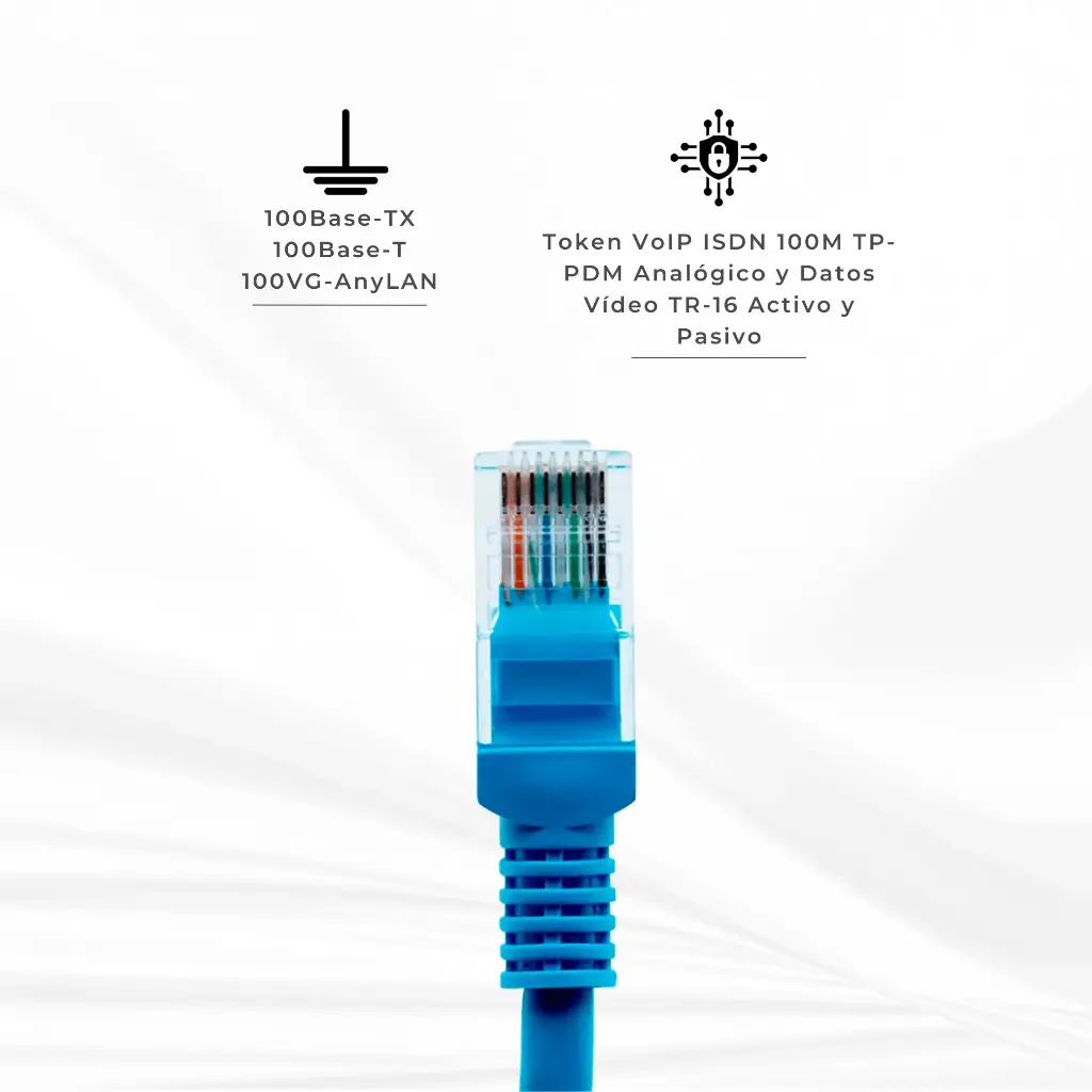 6A7AU-4607 | PATCH CORD UTP CAT 6A 7FT AZUL
