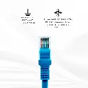 6A7AU-4607 | PATCH CORD UTP CAT 6A 7FT AZUL