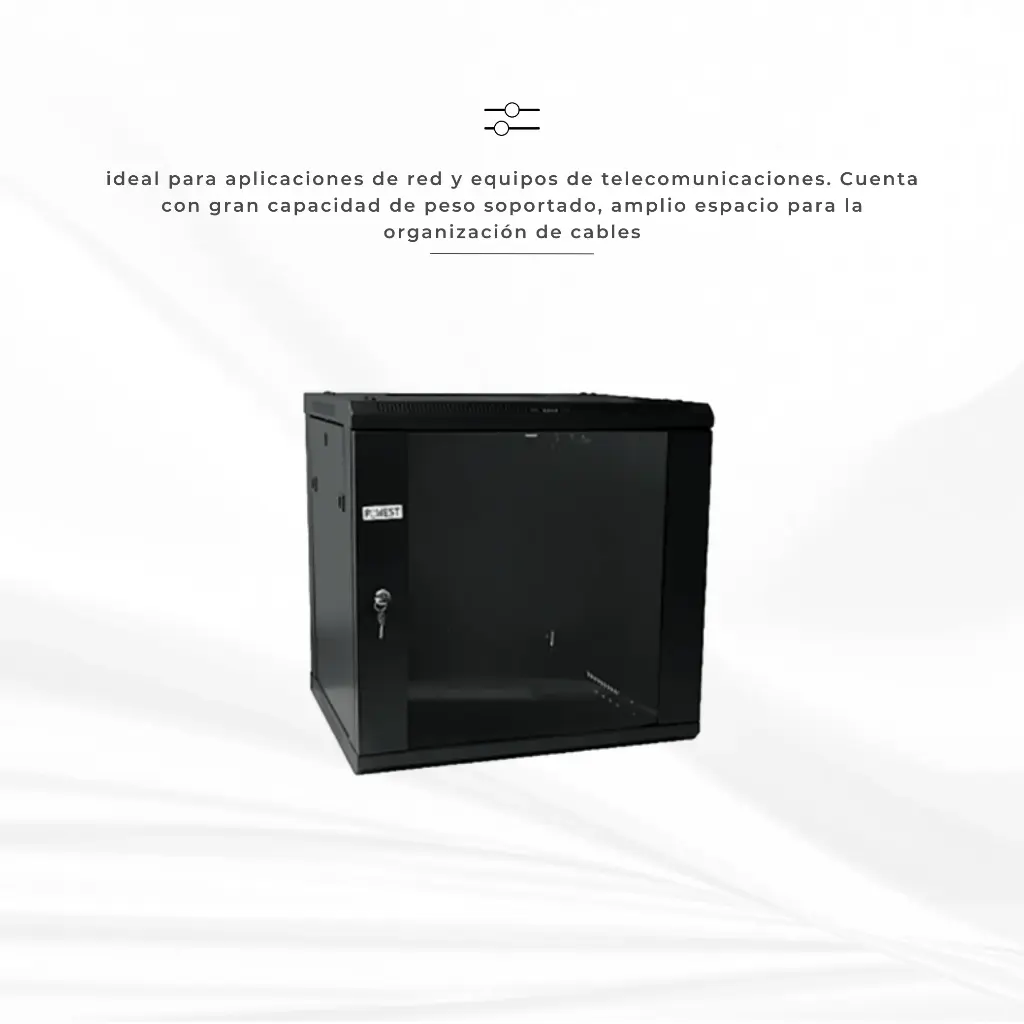NGBPR-6505 | GABINETE PARED 60X50X6U (AXPXAL) NIC