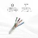 NUU5EP0-2502 | CABLE U/UTP CAT5E EXTERIOR PVC 305M