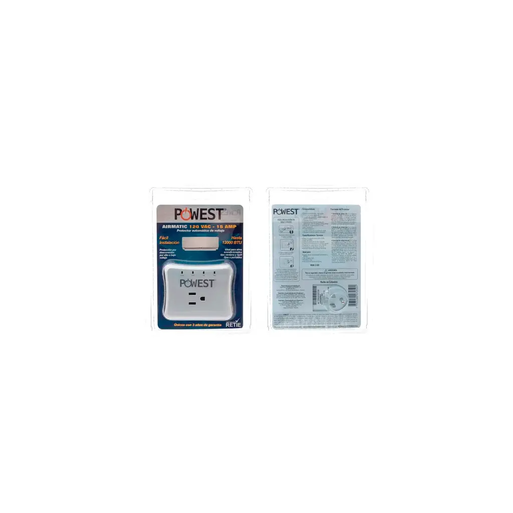 NPRAIR-7250 | PROTECTOR DE VOLTAJE 120V/15AH AIRMATIC