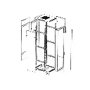 NGBP-6014 | GABINETE PISO 60X60X14U (AXPXAL)