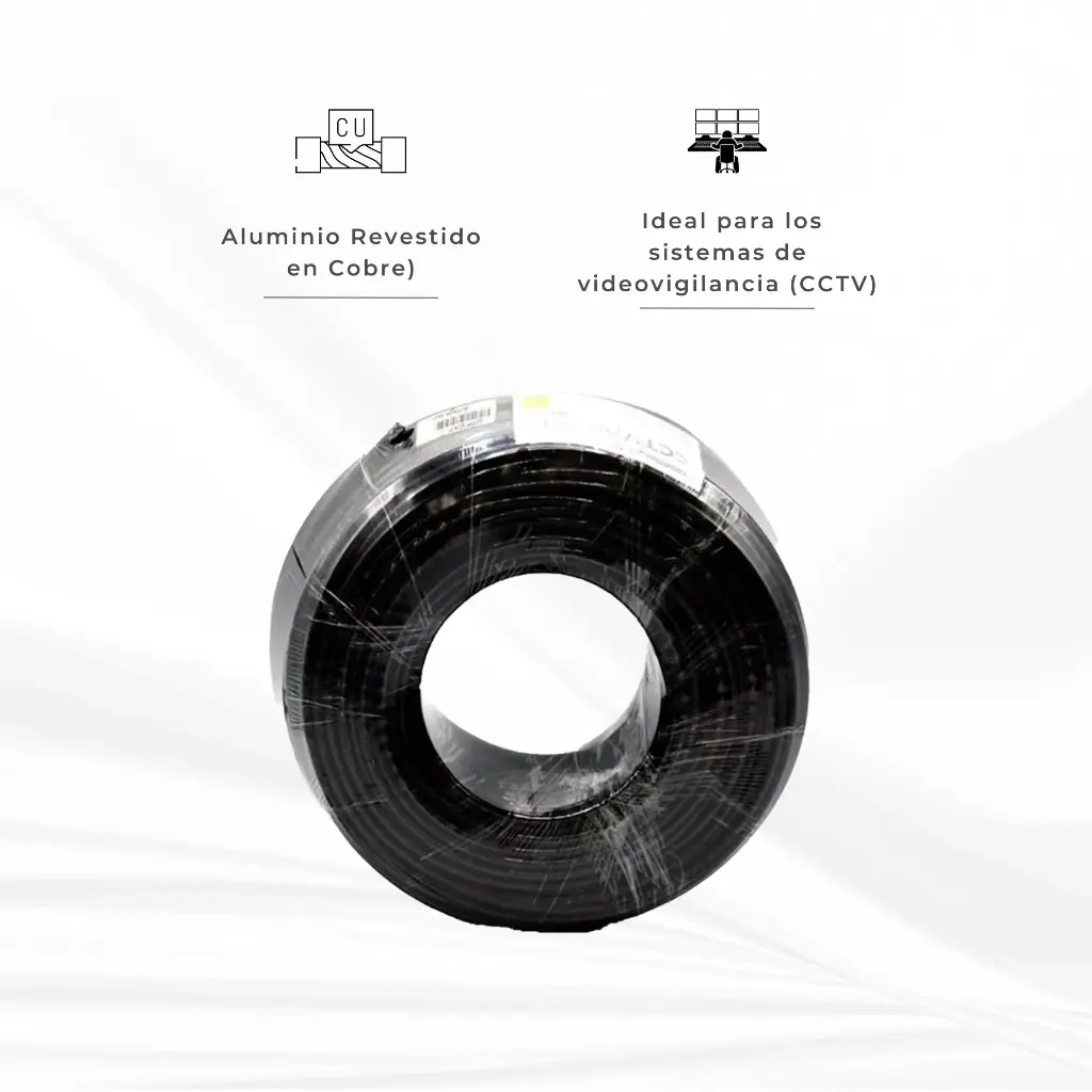 100MTS(S) | CABLE MIOKKE UTP CAT 6 EXTERIOR  POR 100MTS (S) ECOLINE