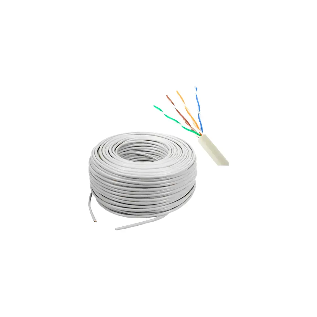 CAT5E100M  | CABLE UTP CAT 5E INTERIOR 100M BLANCO MIOKKE