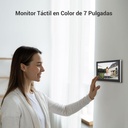 CS-HP7-R101-1W2TFC | VIDEO PORTERO EZVIZ 2K, TACTIL, DESBLOQUEO REMOTO, DETECCION MOVIMIENTO,TIMBRE