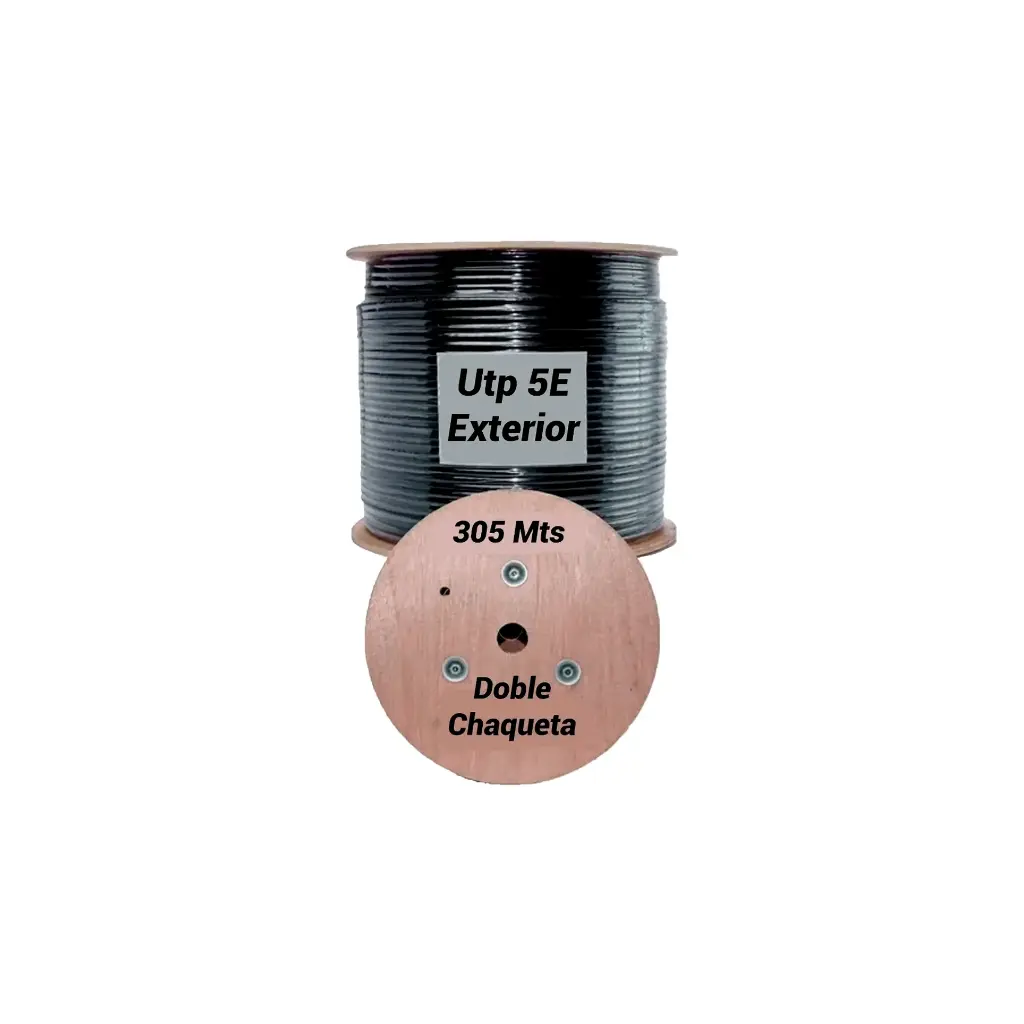 CABLE EXTERIOR CAT 5 POR 305 MTS 