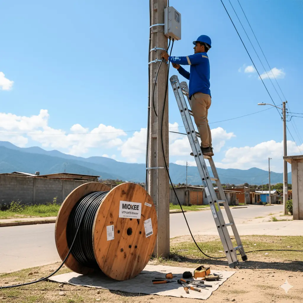 SQLLA | CABLE UTP CAT5E EXTERIOR MIOKEE