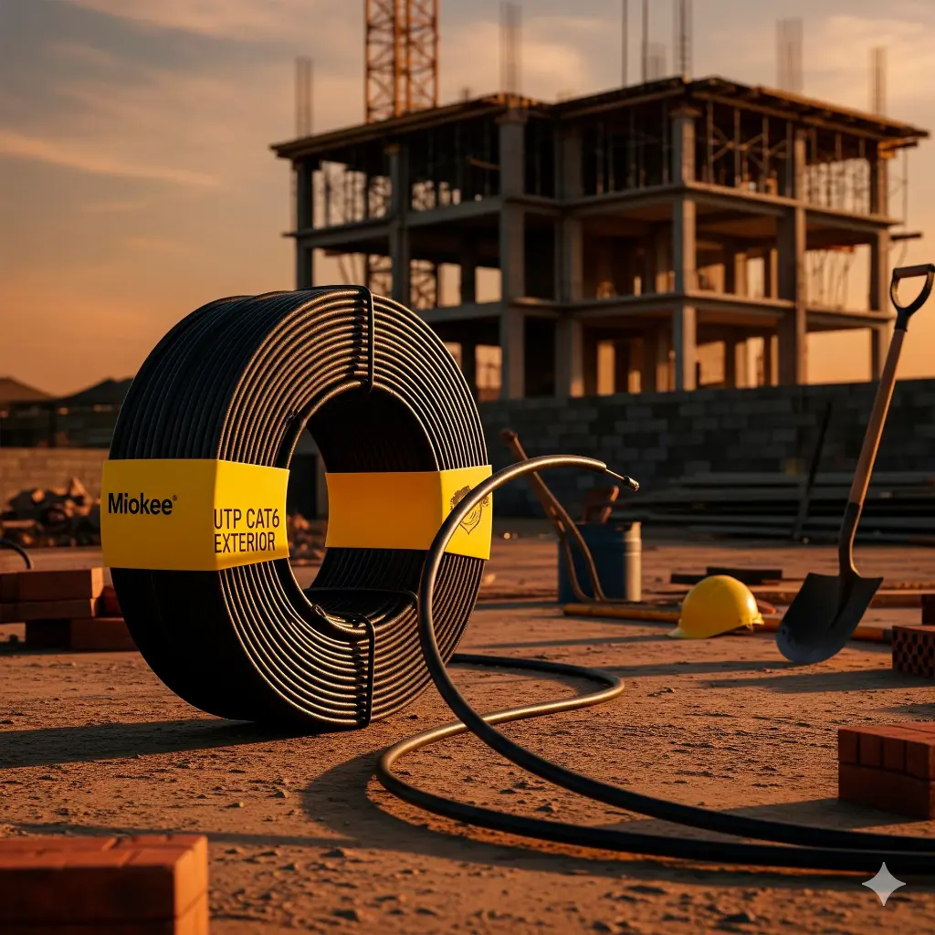 SQUILLA | CABLE UTP CAT6 EXTERIOR MIOKEE