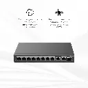 RG-ES210GS-P | SWITCH 8 PUERTOS GIGABIT POE 120W 802 3 AF AT 
