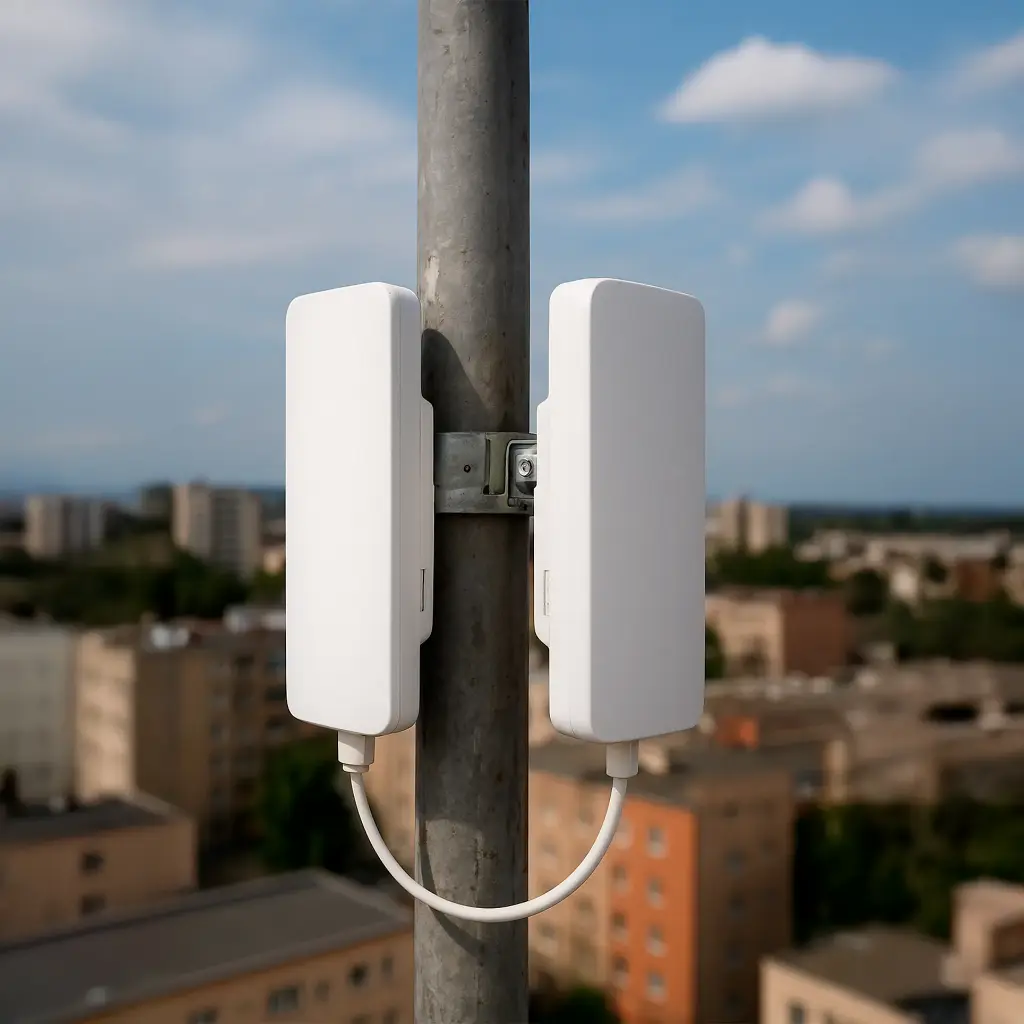 RG-EST310V2 | KIT COMPLETO ENLACE PUNTO A PUNTO 5GHZ HASTA 1KM