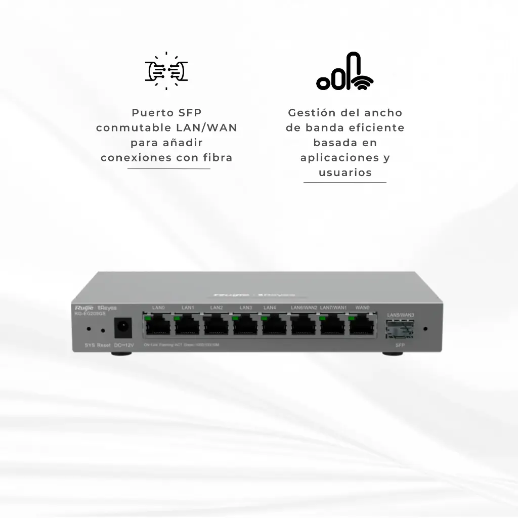 ROUTER 9 PUERTOS 600MBPS