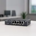 RG-ES205GC-P | Switch PoE Inteligente Administrable en la Nube de 5 Puertos Gigabit, 4 PoE+, 54W