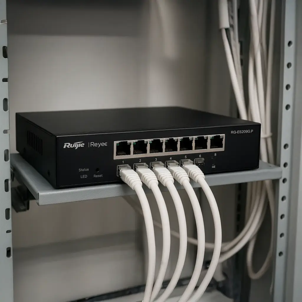 RGES209GCP | SWITCH POE9 PUERTOS GIGABIT  RJ45