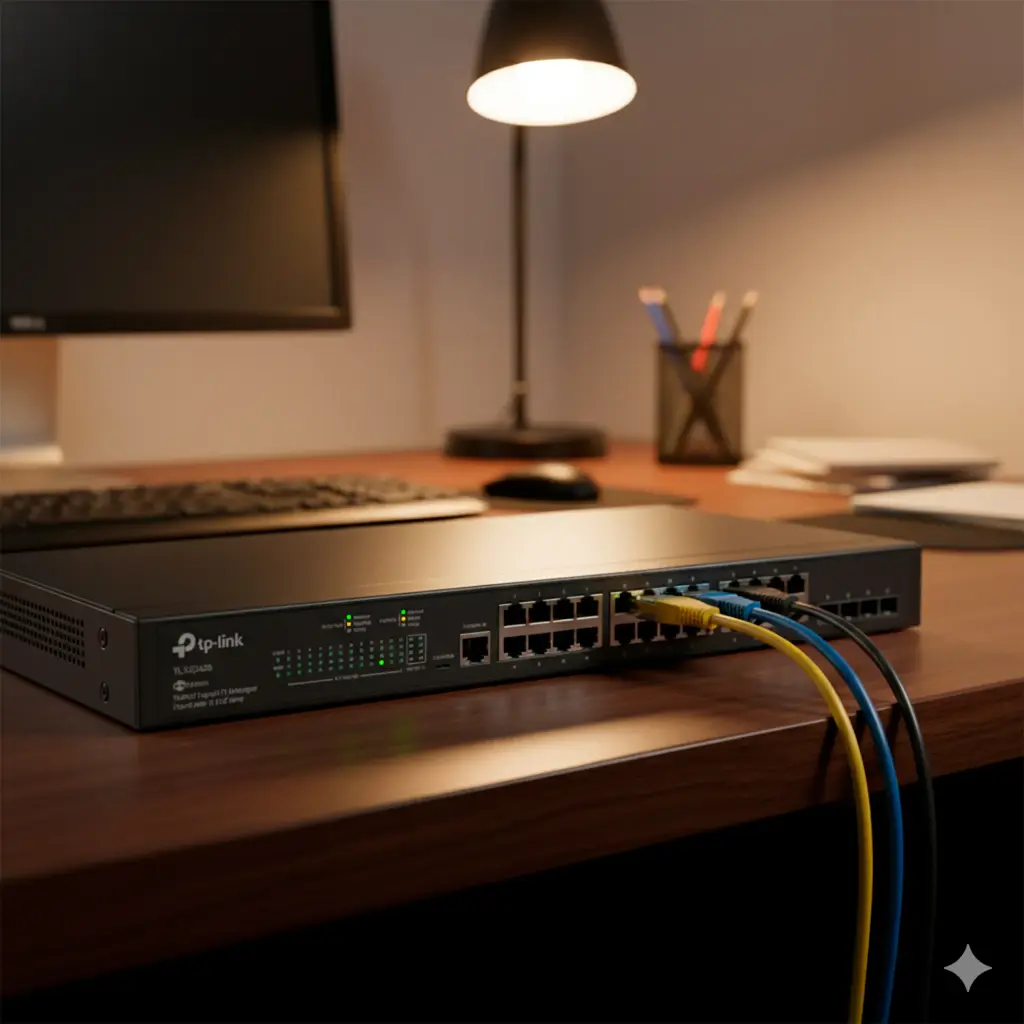 TL-SG3428 | SWITCH 24 PUERTOS GIGABIT TPLINK ADMINISTRABLE L2+CON 4 RANURAS SFP