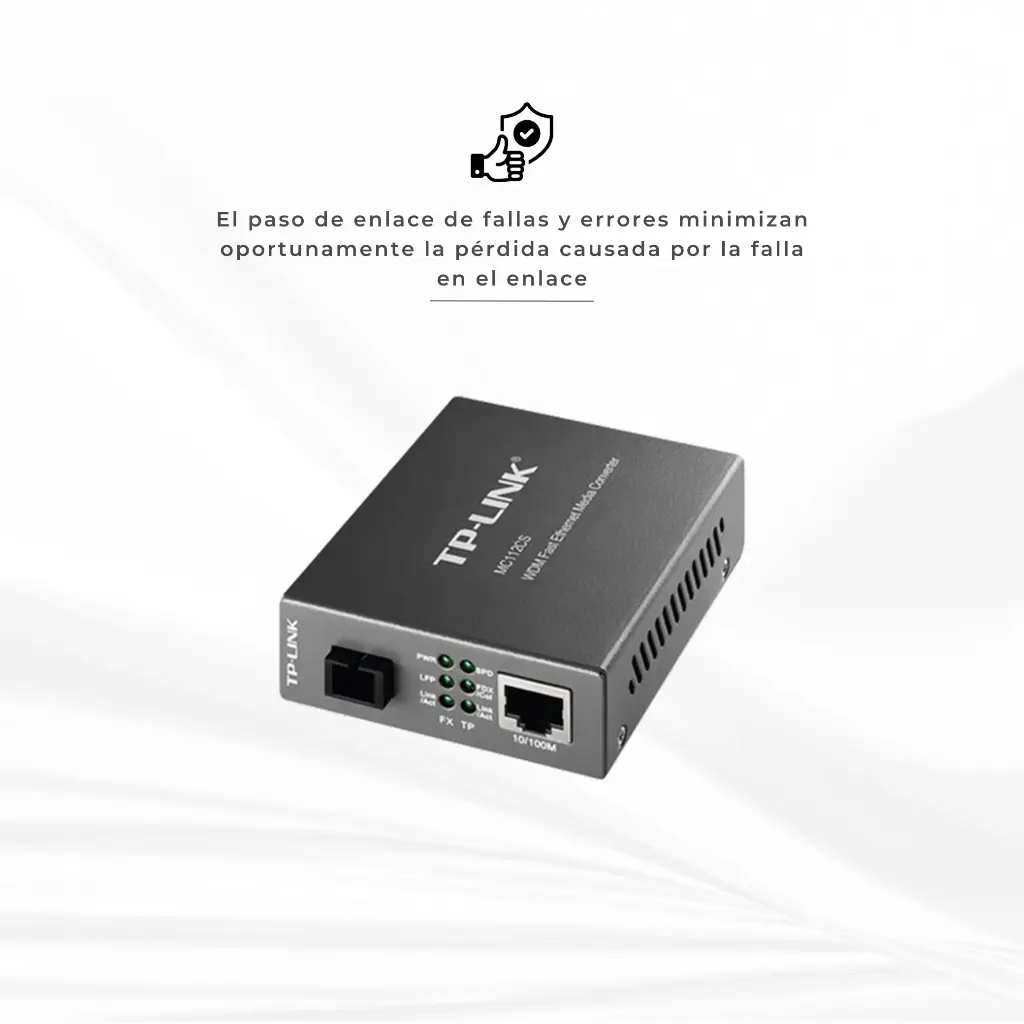 MC112CS | CONVERSOR DE MEDIOS MULTIMEDIA TP-LINK WDM 10/100 MBPS