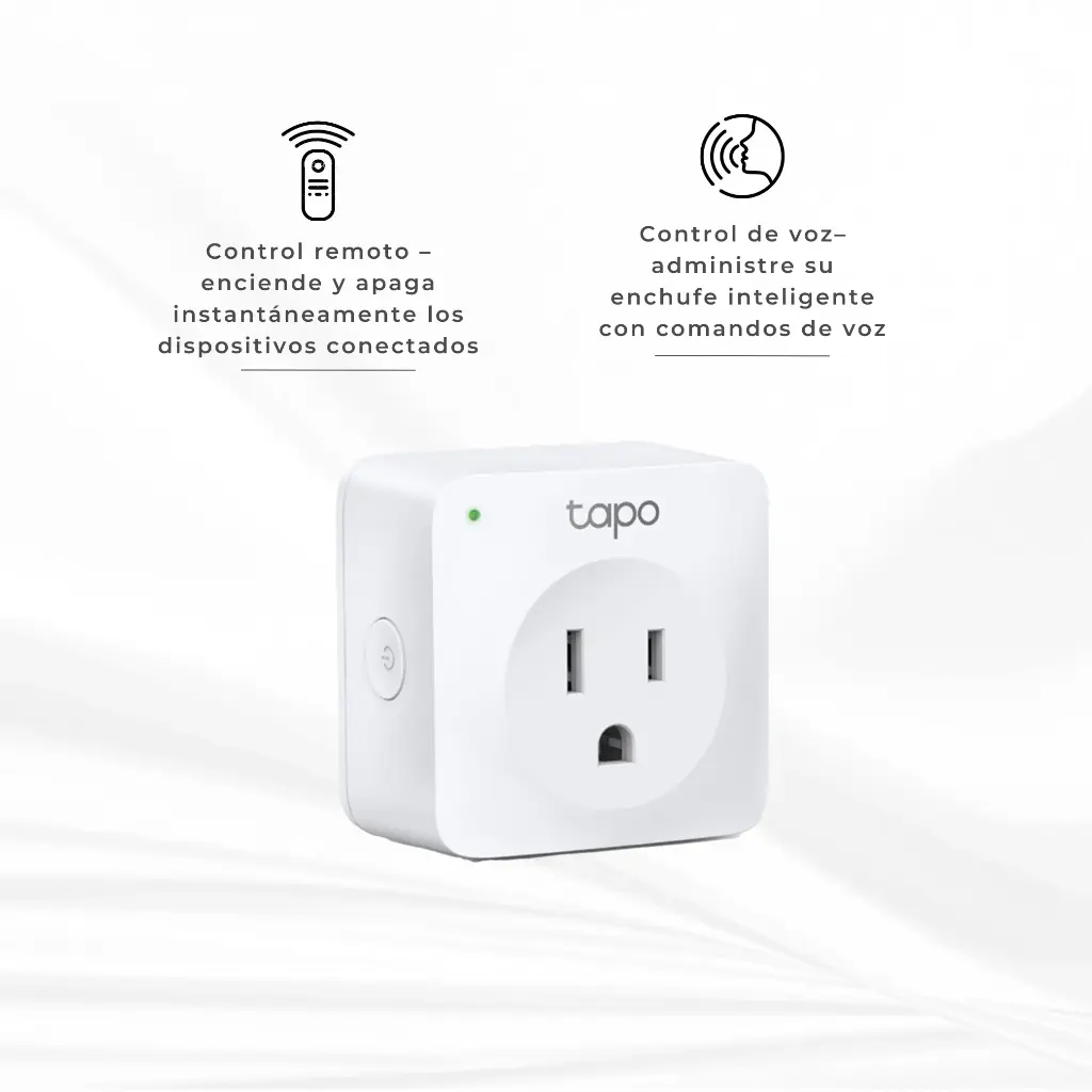 TAPO P100(2PACK) | MINI ENCHUFE INTELIGENTE WI-FI PAQUETE POR 2