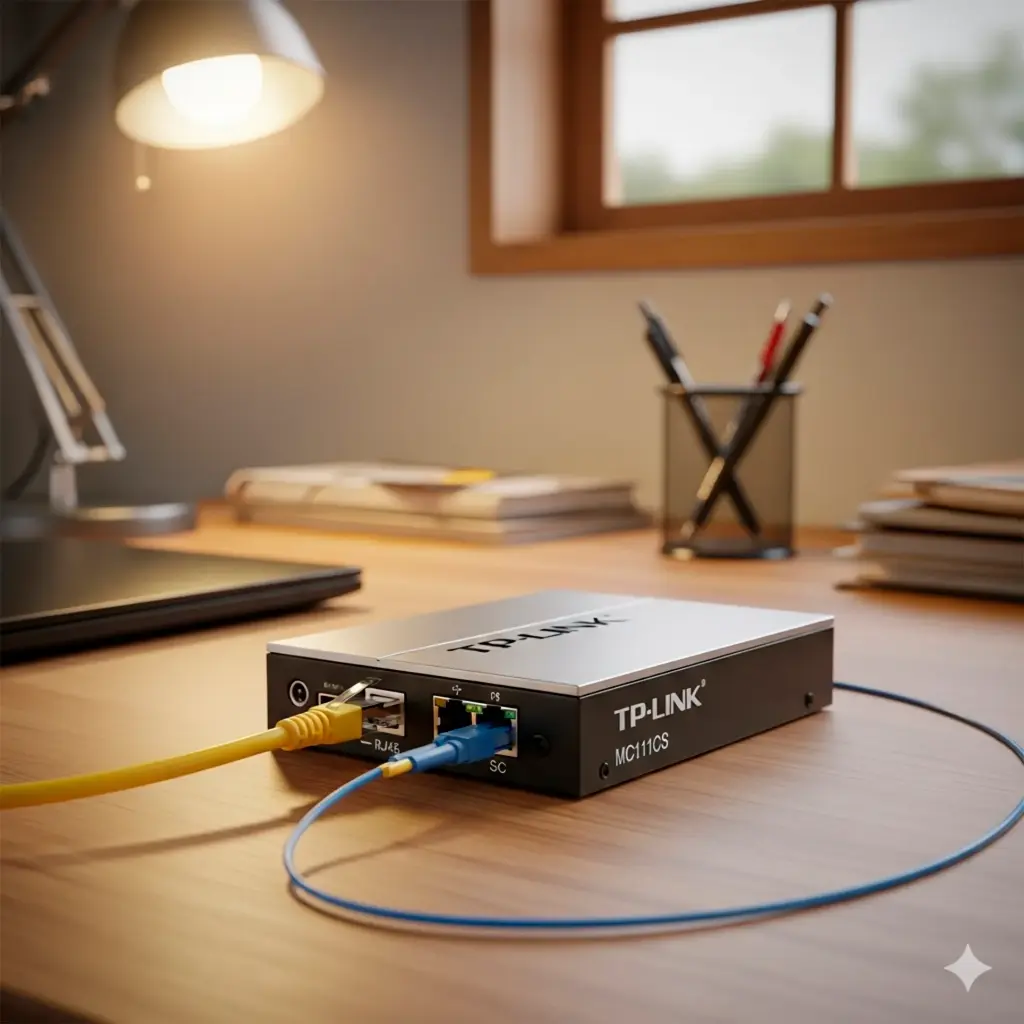 MC111CS/111CS | CONVERSOR MONOMODO 10/100 mbps mc 110 tplink