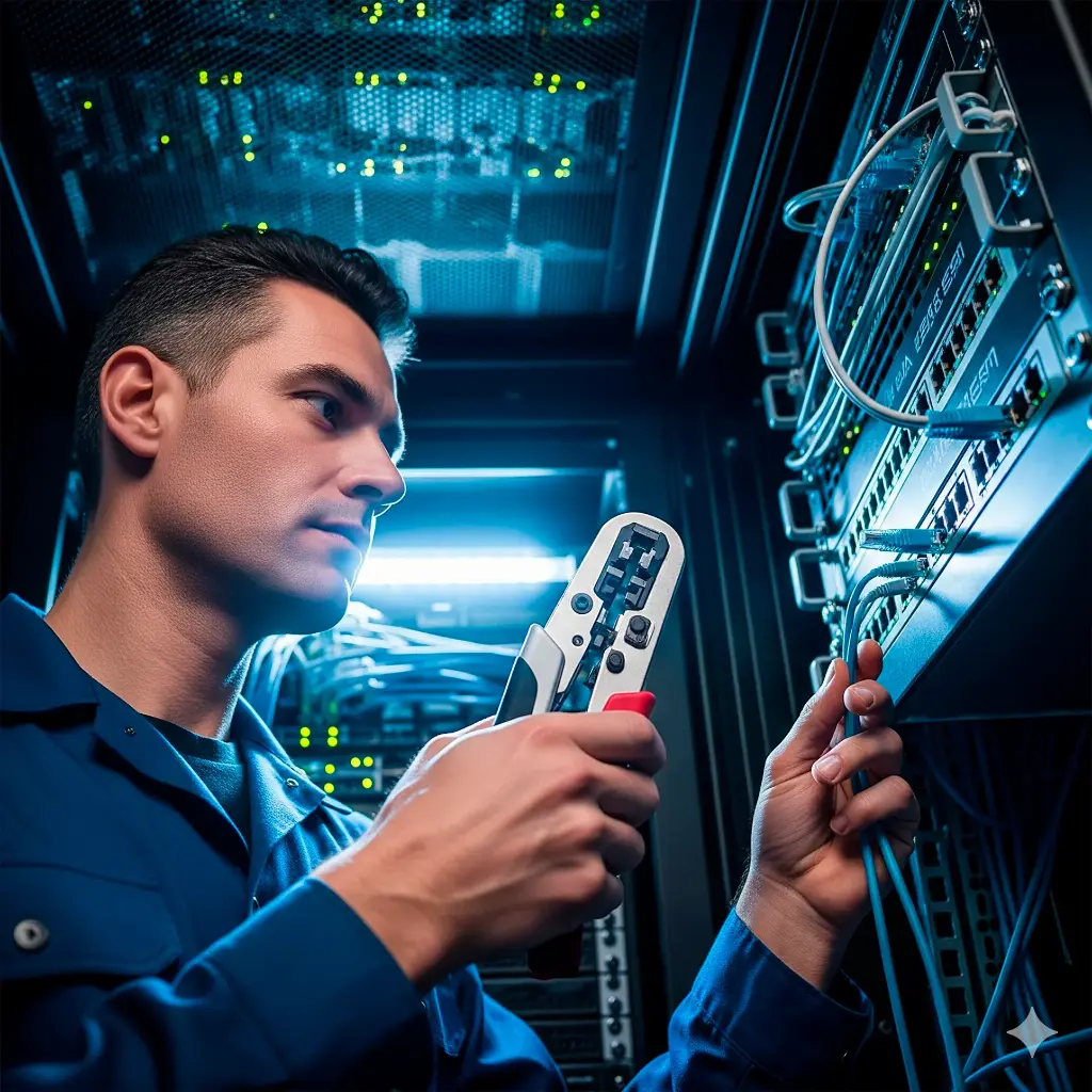 LPS-PONCHADORA | PONCHADORA - PINZA CRIMPEADORA RJ 45 PROFESIONAL CALIDAD EZ