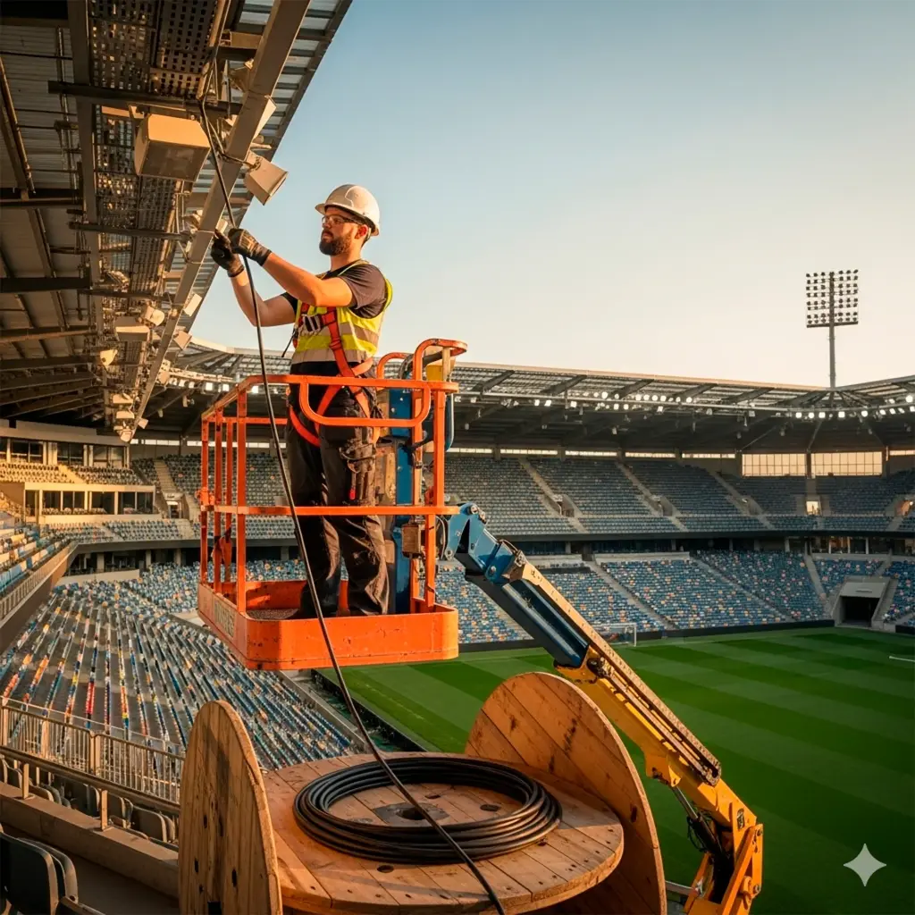 LPSUTPCAT6EXT | CABLE UTP CAT 6 EXTERIOR DOBLE CHAQUETA 24AWG 4P*2*0,56 75GRADOS NEGRO X 305MTS