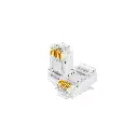 LPS-RJ45-CAT5E-E | CONECTOR DE RED PLUG RJ45 CAT5E GOLD PLATED 3U CALIDAD EZ