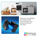 CS-CB2-R100-2D2WF-BK | CAMARA INT WIFFI SMART  HOME BATERRY  