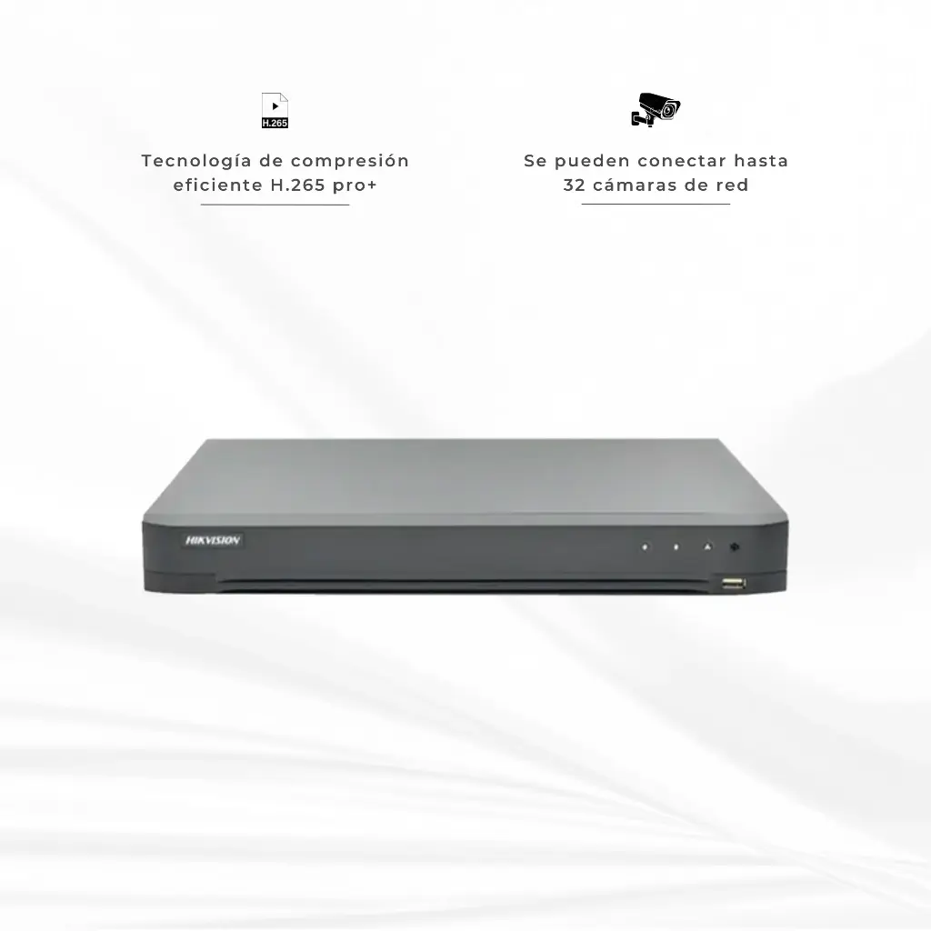 7200HUHIK2 | DVR 16CANALES HIKVISION