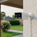 DS-2CD1T63G2P-LIUF/SRB | Bala IP 4 Megapixel / 2 Lentes de Lente 2.8 mm (Imagen Panorámica 180°) / 40 mts IR / Exterior IP67 / Luz Intermitente y Alerta de Audio / Audio Bidireccional / ACUSENSE / WDR 120 dB / Micro SD / Estrobo Azul y Rojo