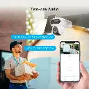 CS-HB90/SP-R100 | KIT DE CAMARA WIFI DOBLE LENTE 4MP + 4MP CON PANEL SOLAR