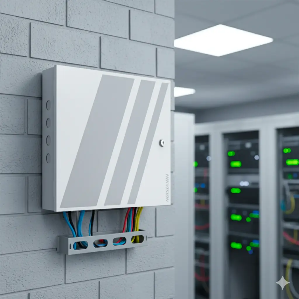 DS-K2622X |  Controlador de Acceso 2 PuertaS Administrable en la Nube con HikConnect Teams / Interfaz Web / 4 Lectores de Huella o Tarjeta / 100,000 Tarjetas / 10,000 Huellas / Incluye Gabinete y Fuente de Alimentación