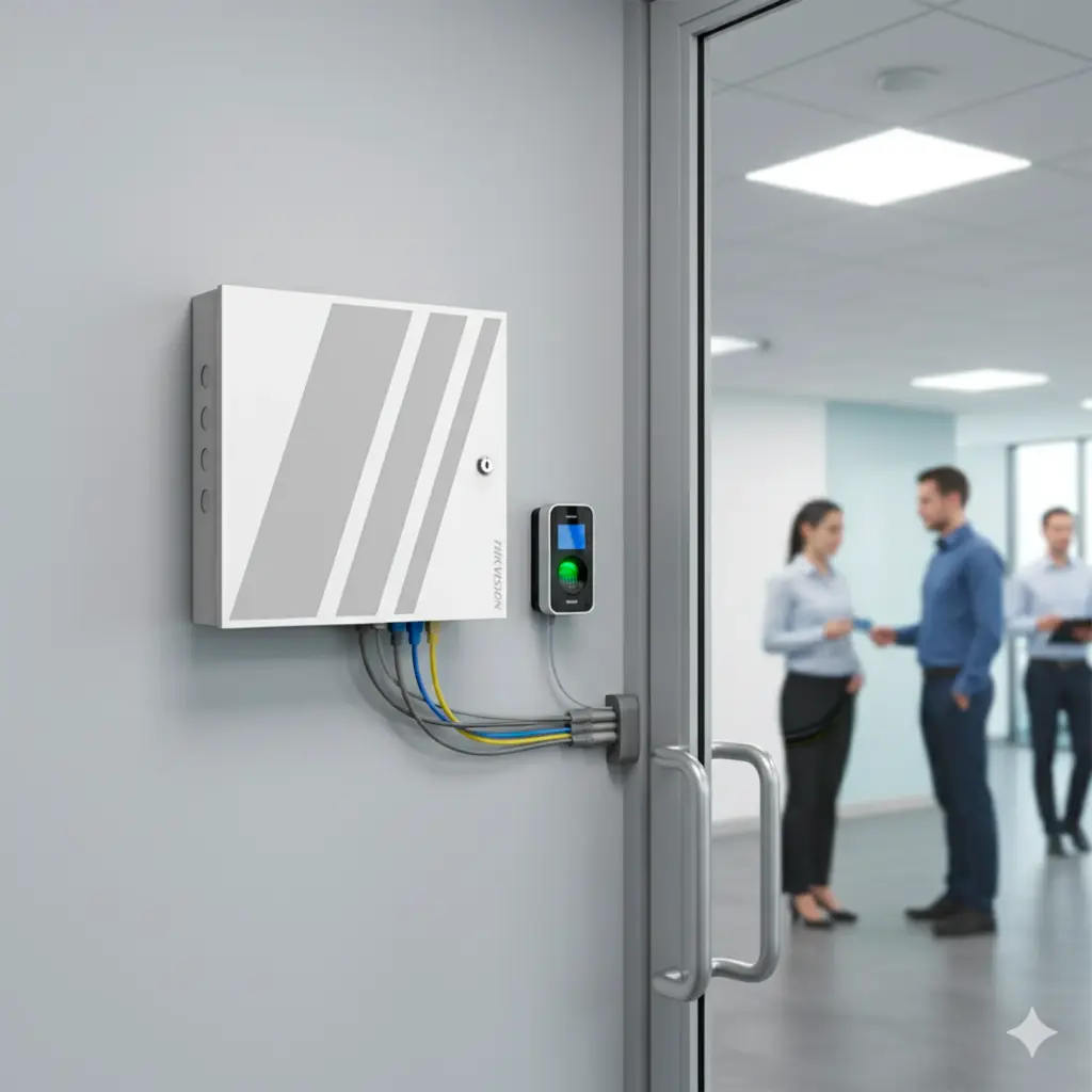 DS-K2622X |  Controlador de Acceso 2 PuertaS Administrable en la Nube con HikConnect Teams / Interfaz Web / 4 Lectores de Huella o Tarjeta / 100,000 Tarjetas / 10,000 Huellas / Incluye Gabinete y Fuente de Alimentación